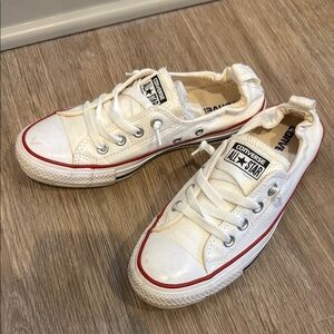 Converse Women’s White Sneakers - Size 7